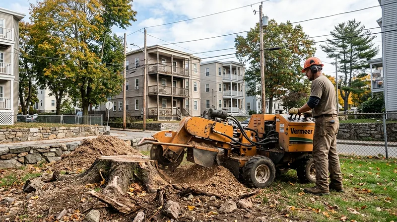 Stump Grinding Boston